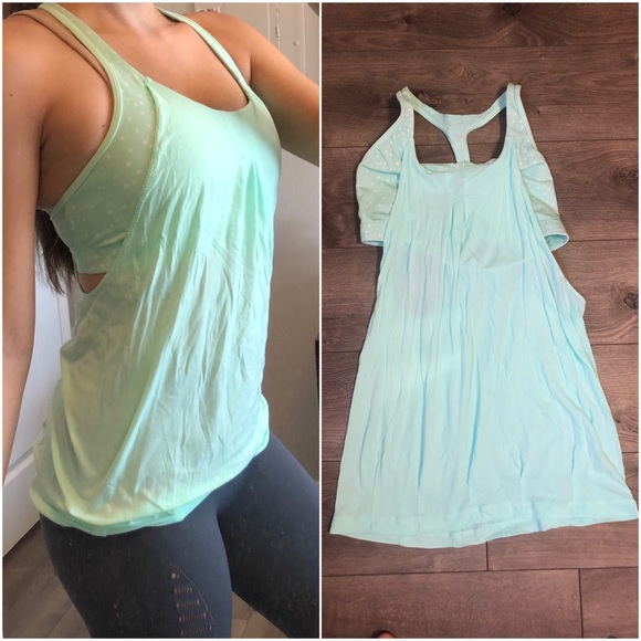 sports bra attached to tank
